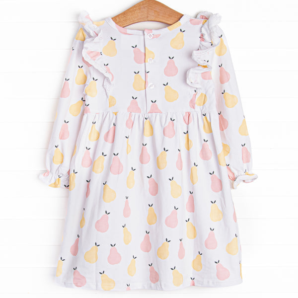 Perfect Pear Dress, Yellow