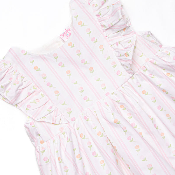 Tulip Towers Dress, Pink
