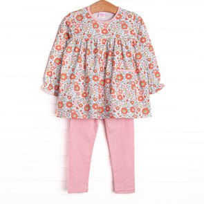 Petal to the Metal Legging Set, Pink