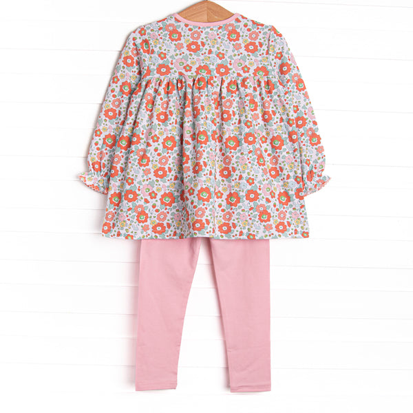 Petal to the Metal Legging Set, Pink