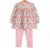 Petal to the Metal Legging Set, Pink