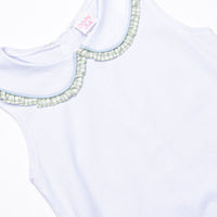 Summer Sage Ruffle Short Set, Green