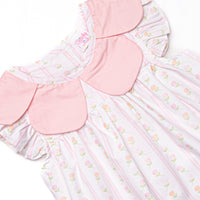 Tulip Towers Ruffle Short Set, Pink