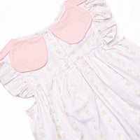 Tulip Towers Ruffle Short Set, Pink