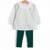 Right Place and Thyme Legging Set, Green