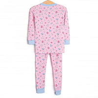 Floral Finds Bamboo Pajama Set, Pink
