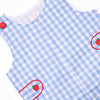 Andy Apple Embroidered Jon Jon, Blue