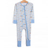 Sowing Sleep Bamboo Zippy Pajama, Green