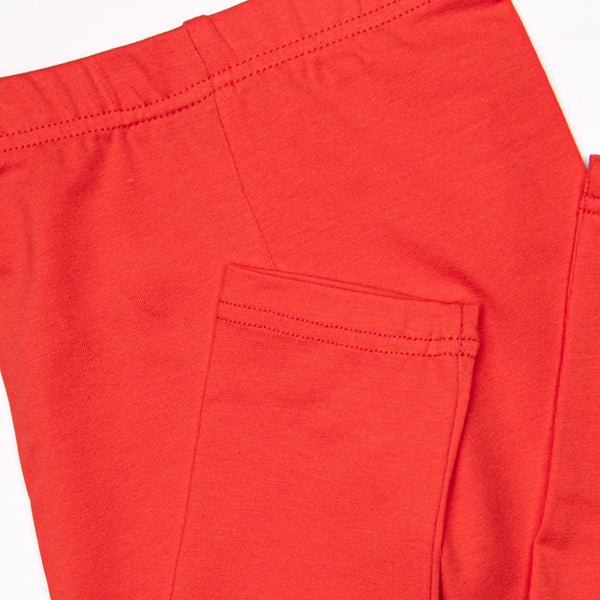 Primrose Petals Legging Set, Red