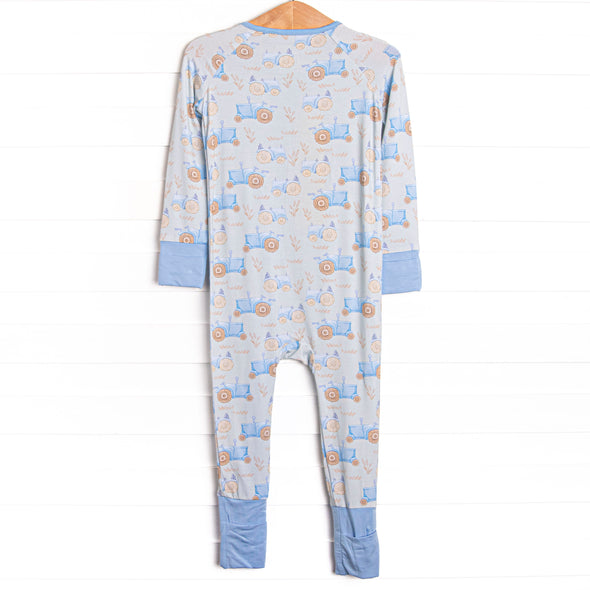 Sowing Sleep Bamboo Zippy Pajama, Green