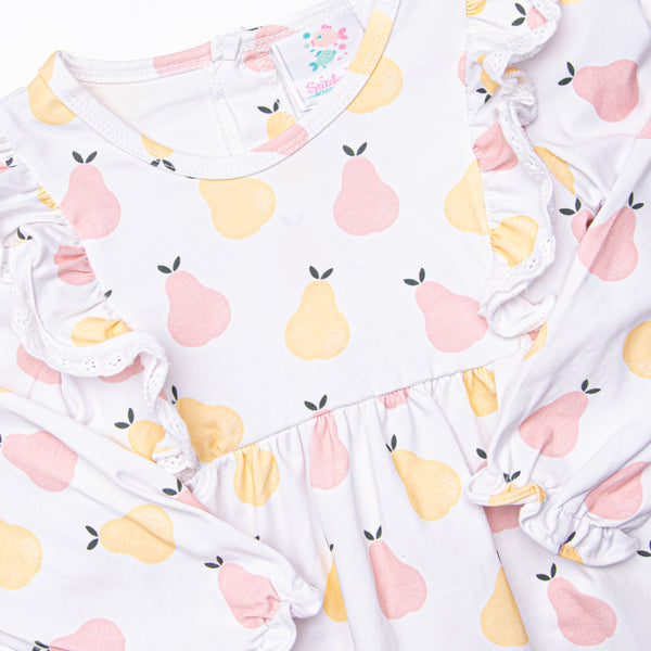 Perfect Pear Dress, Yellow