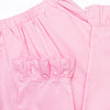 Dots and Decorations Smocked Ruffle Pant Set, Pink