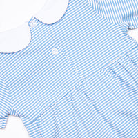 Elliot Bubble, Medium Blue Stripe