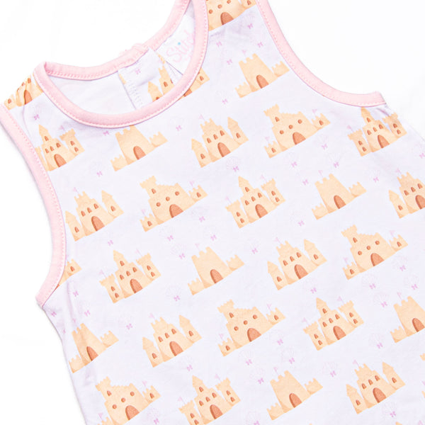 Seashells and Sandcastles Dress, Pink