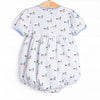 Seasonal Swim Side Tie Bubble, Blue