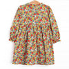 Late Summer Scarlet Smocked Dress, Red