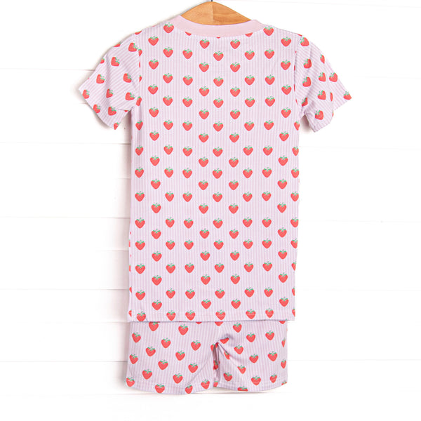 Sweetest Pick Bamboo Pajama Short Set, Pink