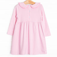 Lydia Pocket Dress, Pink Stripe