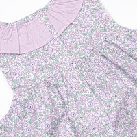 Lilac Love Ruffle Short Set, Purple