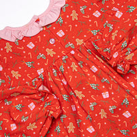 Just Like Christmas Legging Set, Red
