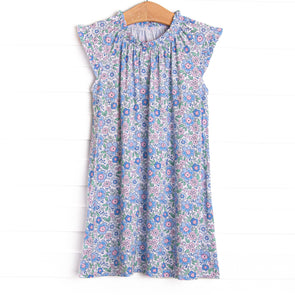 Baltimore Blues Bamboo Night Gown, Blue