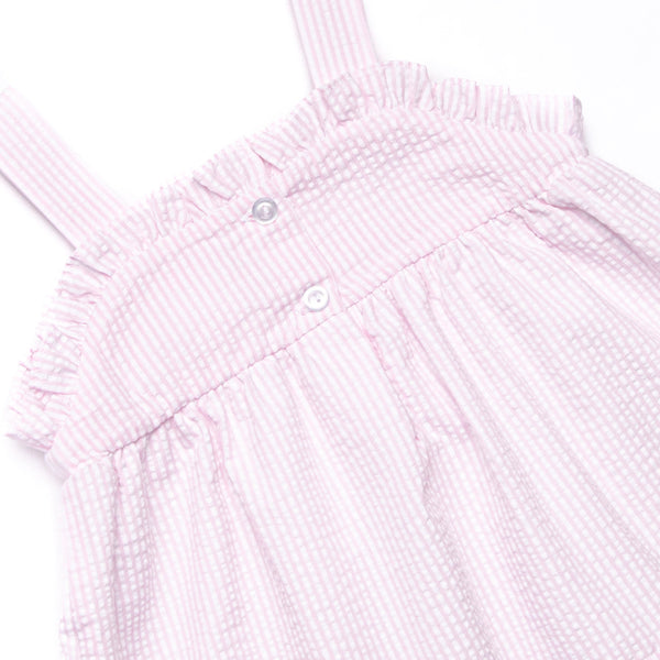 Ocean Adventure Smocked Diaper Set, Pink