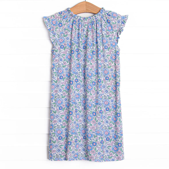 Baltimore Blues Bamboo Night Gown, Blue
