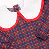 Traditional Tidings Dress, Blue