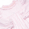 Bleu: Merritt Smocked Long Sleeve Bubble, Pink
