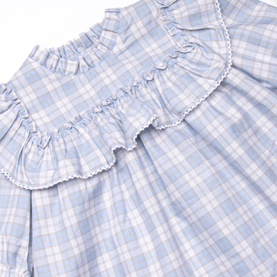 Bleu: Francine Skirt Set, Blue