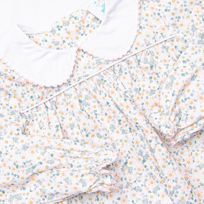 Garden Charm Dress, Blue