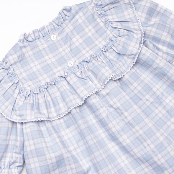 Bleu: Francine Skirt Set, Blue