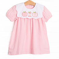 Core Curriculum Applique Dress, Pink