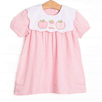 Core Curriculum Applique Dress, Pink