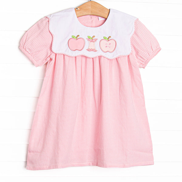 Core Curriculum Applique Dress, Pink