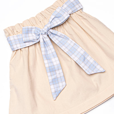 Bleu: Francine Skirt Set, Blue