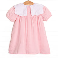 Core Curriculum Applique Dress, Pink