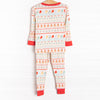 Decoration Daydream Bamboo Pajama Set, Red