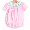 On Pointe Smocked Bubble, Pink