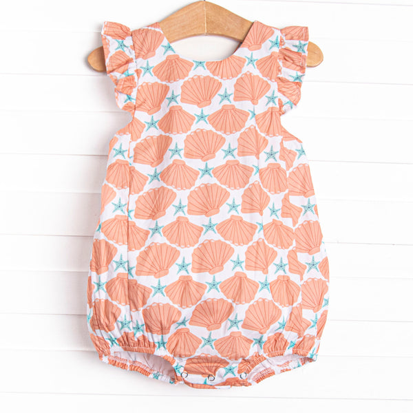 Seashore Shells Bubble, Orange
