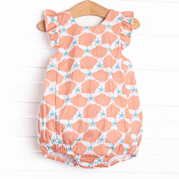 Seashore Shells Bubble, Orange