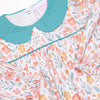Wildflower Watercolors Bubble, Blue