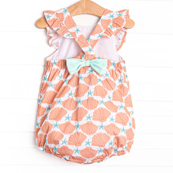 Seashore Shells Bubble, Orange