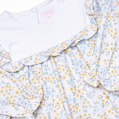 Sage Seasons in the Sun Dress, Yellow