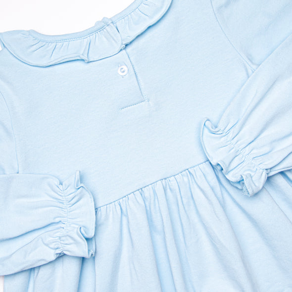 On Pointe Applique Dress, Blue