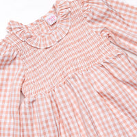 Going Gingham Legging Set, Pink