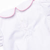 Frosted Pine Applique Dress, White