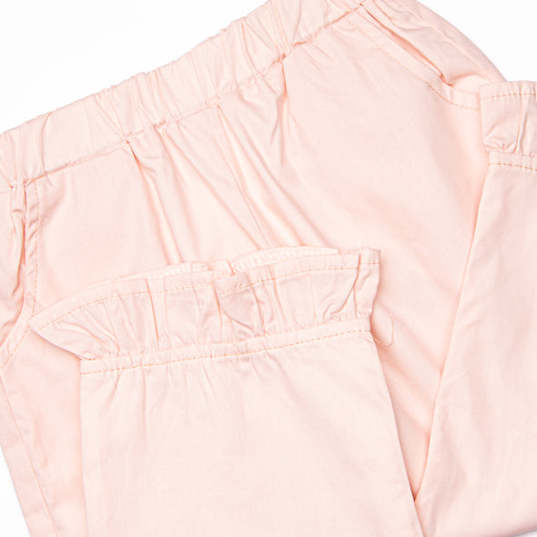 Market Magnolias Ruffle Pant Set, Pink