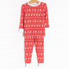 Fair Isle Favorites Bamboo Pajama Set, Red