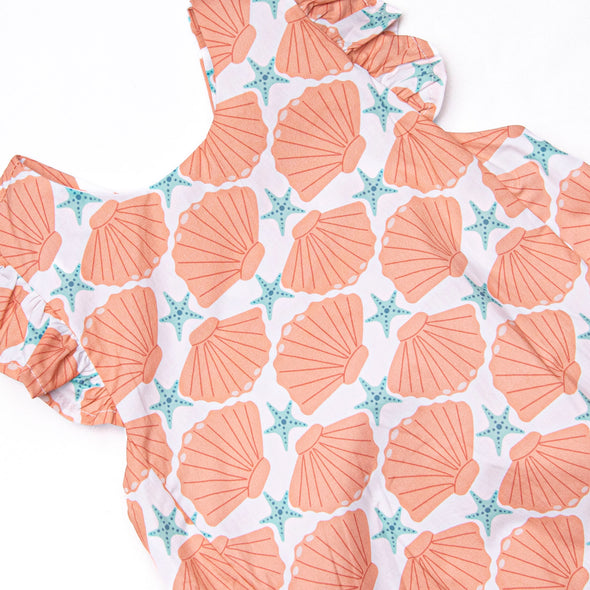 Seashore Shells Bubble, Orange